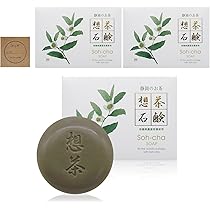 Amazon | 想茶石鹸 100g×3個 洗顔石けん お茶せっけん 静岡県産有機